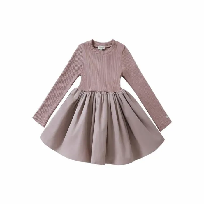 Donsje Amsterdam Dresses and Skirts Girls Furre Dress Lilac
