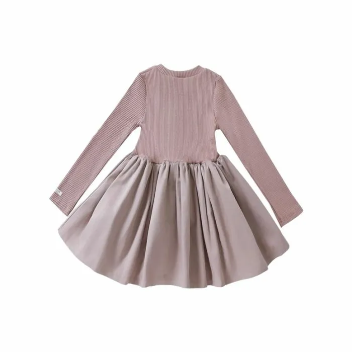 Donsje Amsterdam Dresses and Skirts Girls Furre Dress Lilac