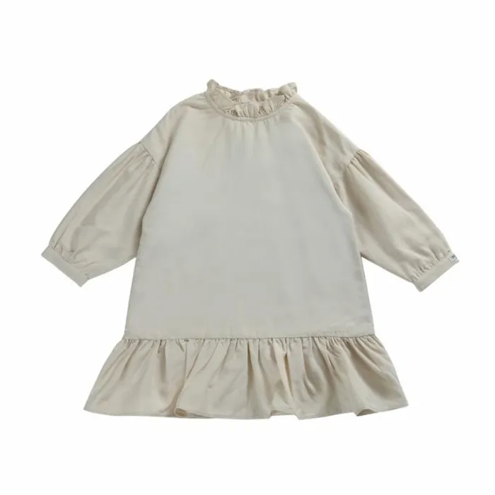 Donsje Amsterdam Dresses and Skirts Girls Kara Dress Powder