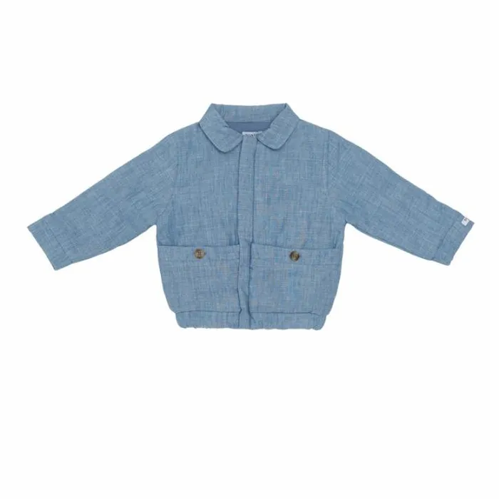 Donsje Amsterdam Jackets and Gilets Baby Lecce Jacket Sky Blue