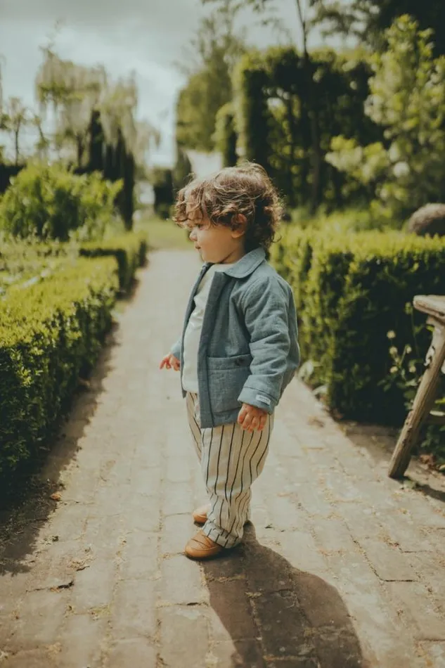 Donsje Amsterdam Jackets and Gilets Baby Lecce Jacket Sky Blue