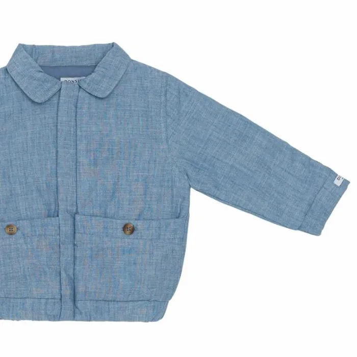 Donsje Amsterdam Jackets and Gilets Baby Lecce Jacket Sky Blue