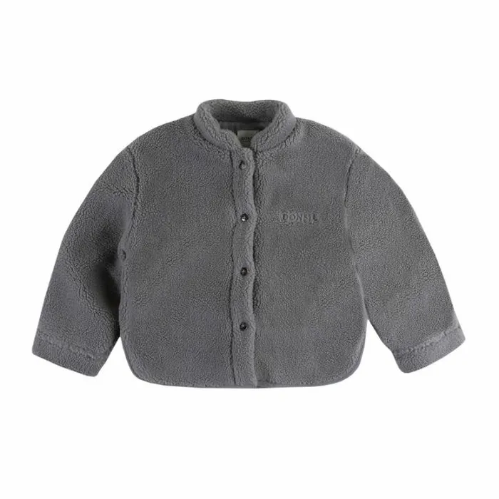 Donsje Amsterdam Jackets and Gilets Baby Thom Overshirt Lava Grey