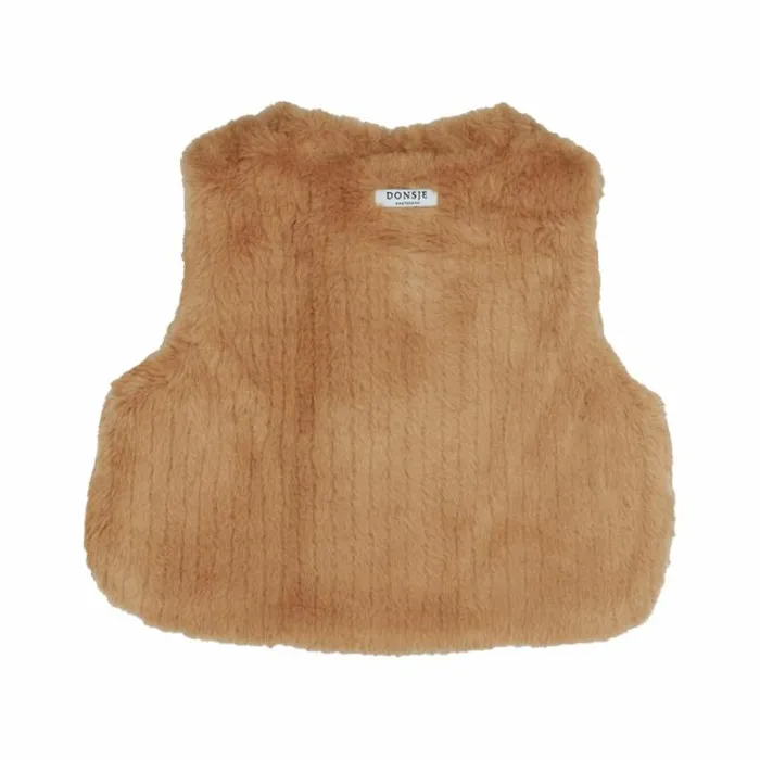Donsje Amsterdam Jackets and Gilets Baby Tinge Gilet Clay Teddy