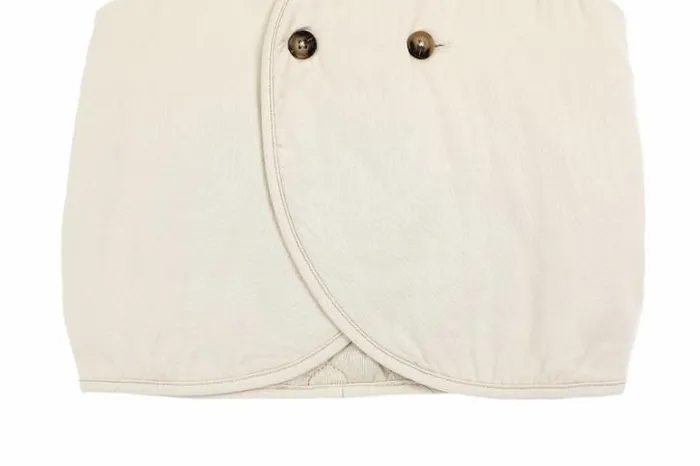 Donsje Amsterdam Jackets and Gilets Boys Dogan Waistcoat Coconut White
