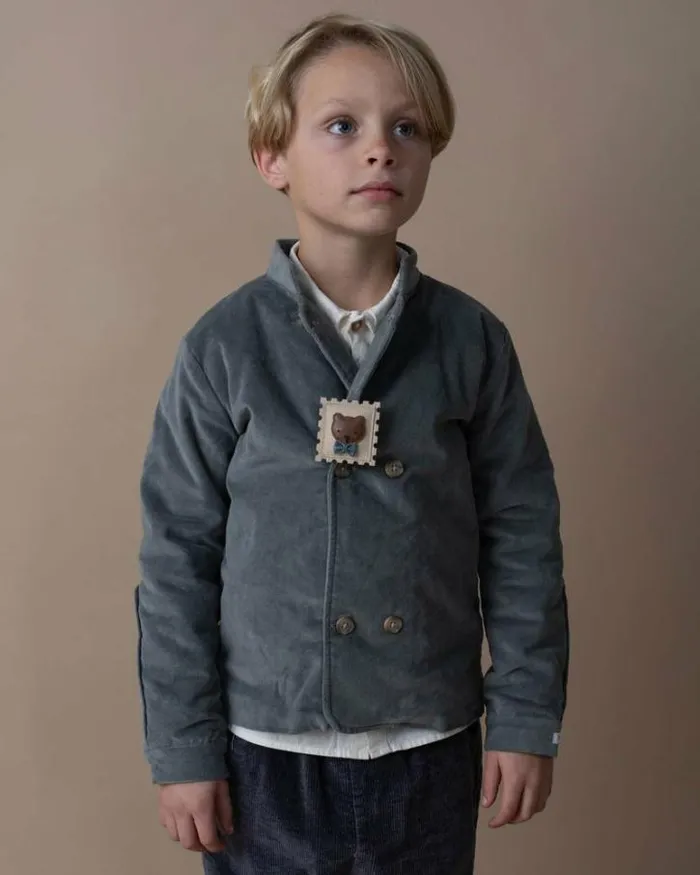 Donsje Amsterdam Jackets and Gilets Boys Veten Jacket Dark Spruce
