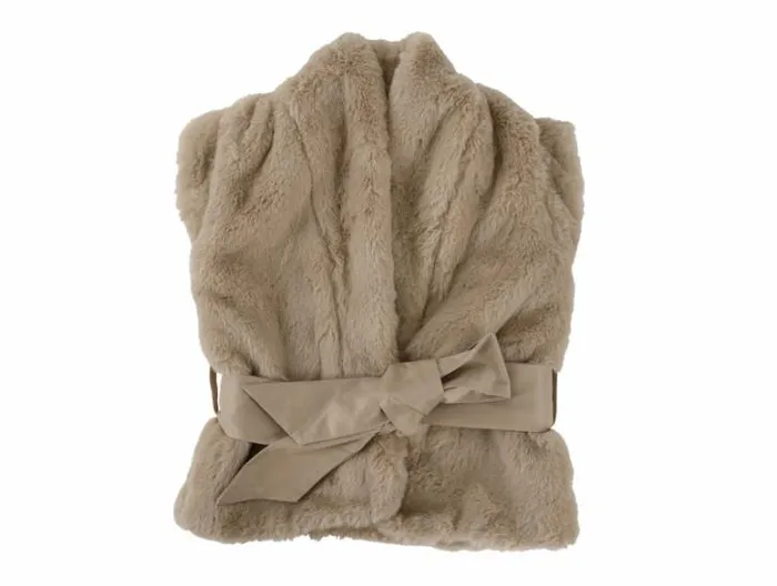 Donsje Amsterdam Jackets and Gilets Girls Carline Gilet Light Teddy