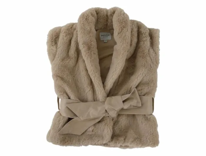 Donsje Amsterdam Jackets and Gilets Girls Carline Gilet Light Teddy