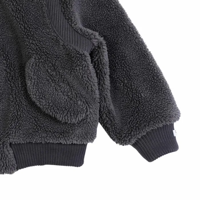Donsje Amsterdam Jackets and Gilets Girls Lovi Jacket Anthracite