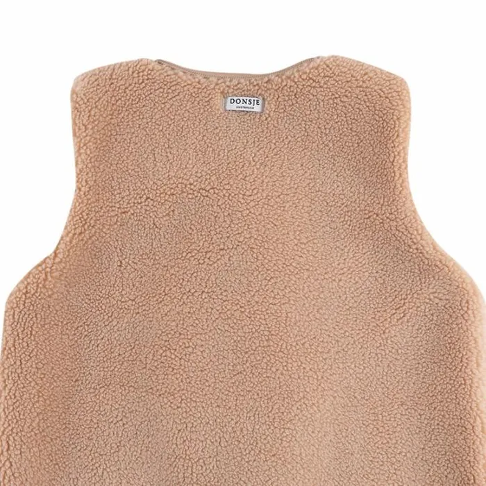 Donsje Amsterdam Jackets and Gilets Girls Monty Gilet Light Coral