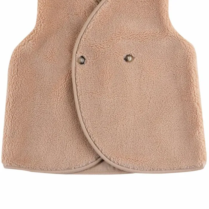 Donsje Amsterdam Jackets and Gilets Girls Monty Gilet Light Coral