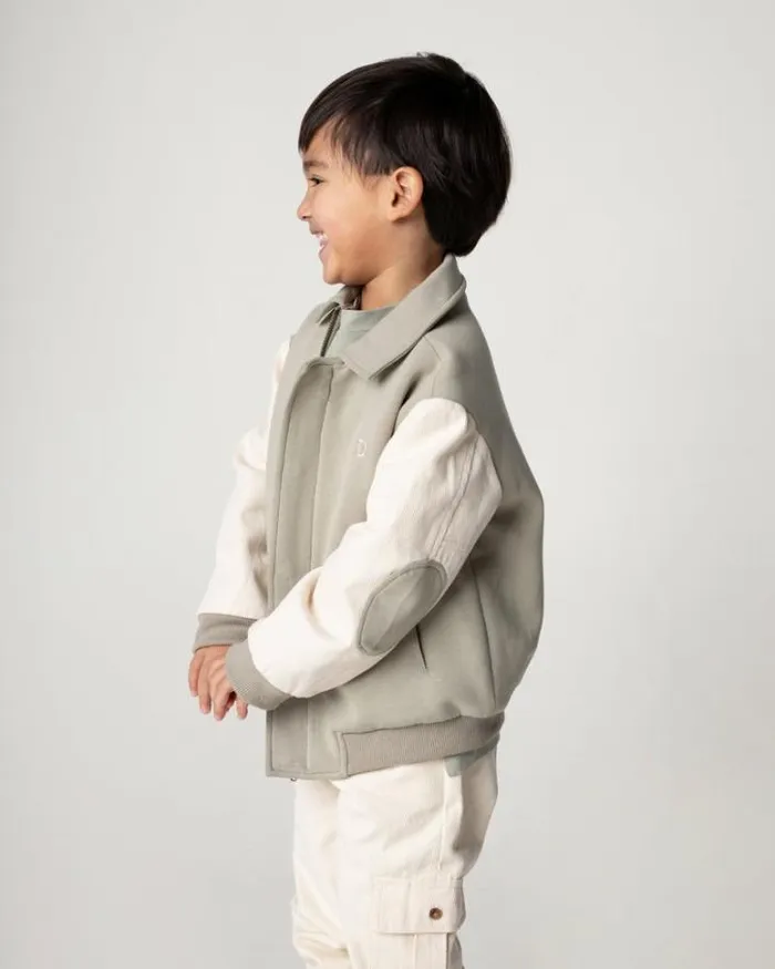Donsje Amsterdam Jackets and Gilets Girls Pellier Jacket Light Olive