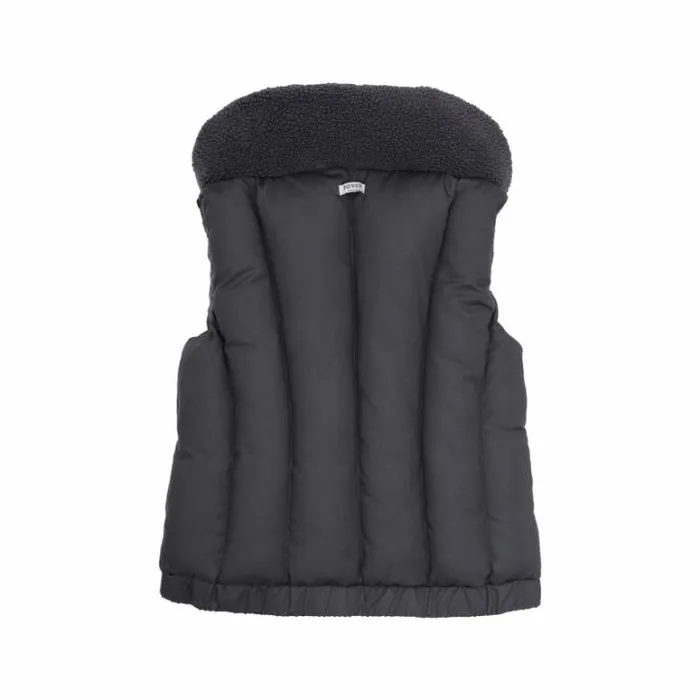 Donsje Amsterdam Jackets and Gilets Girls Regu Bodywarmer Cloudy Grey