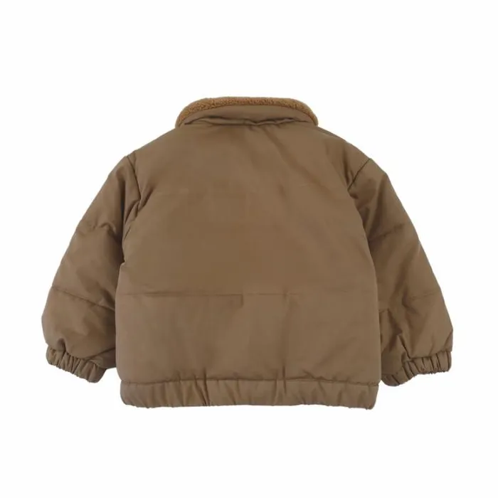 Donsje Amsterdam Jackets and Gilets Girls Wander Jacket Warm Brown