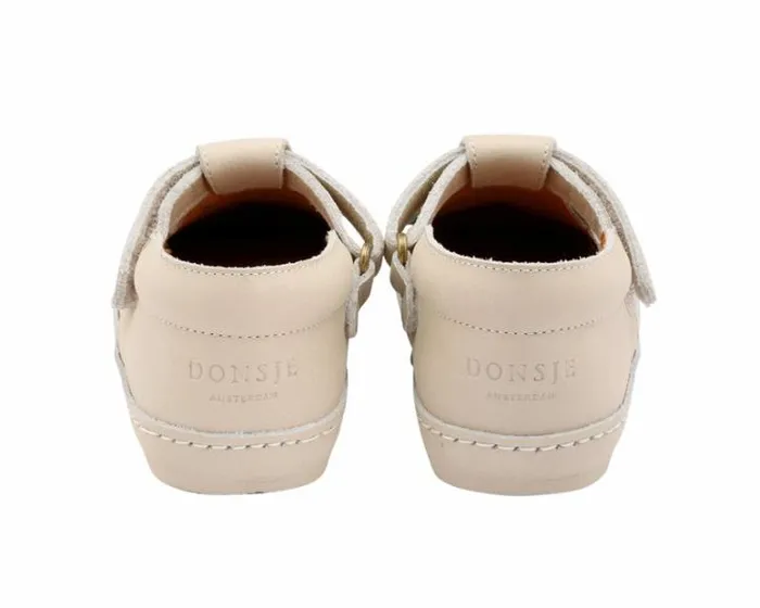 Donsje Amsterdam Low Shoes Girls Bowi Shoes Red Clay Leather