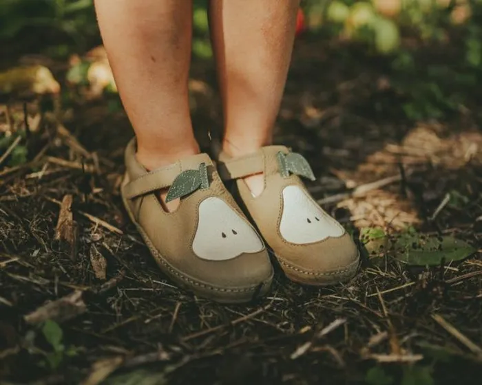 Donsje Amsterdam Low Shoes Girls Bowi Shoes Sage Betting Leather