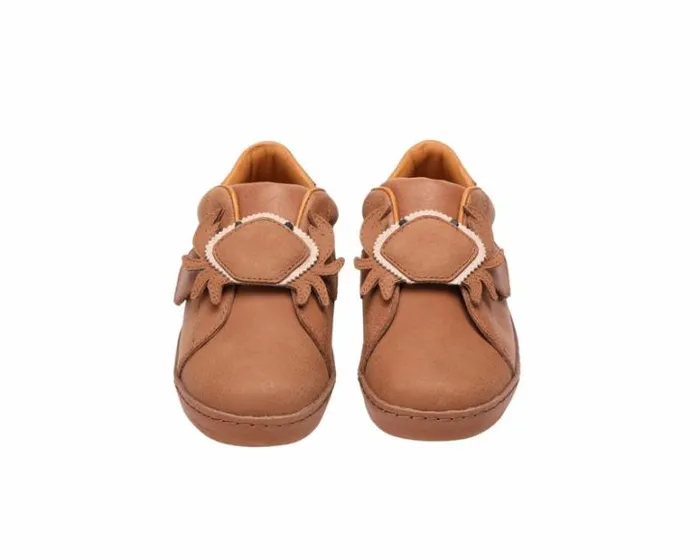 Donsje Amsterdam Low Shoes Girls Hayo Walnut Leather
