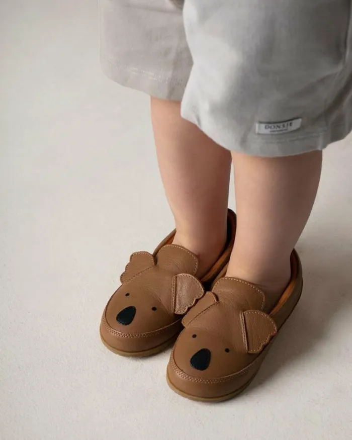 Donsje Amsterdam Low Shoes Girls Kifi Truffle Leather