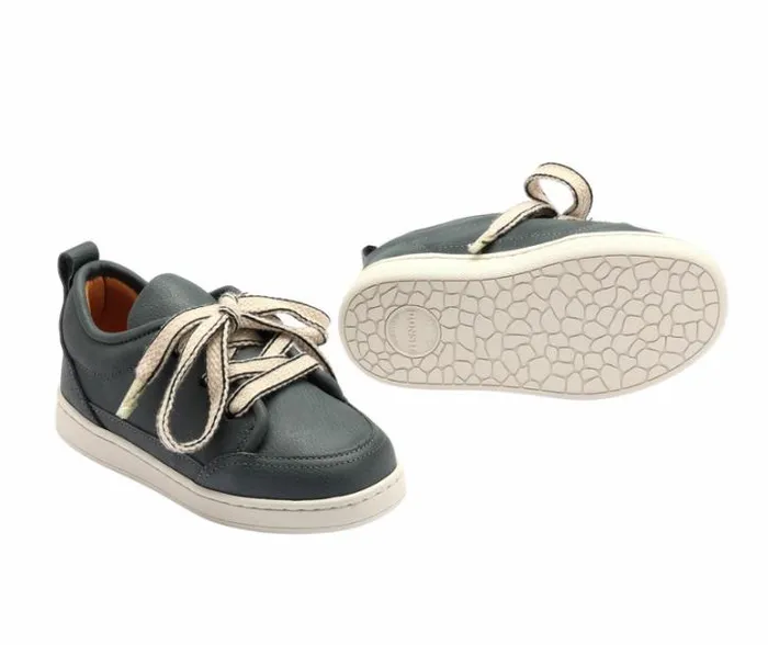Donsje Amsterdam Low Shoes Girls Oney Sneakers Stellar Blue Leather