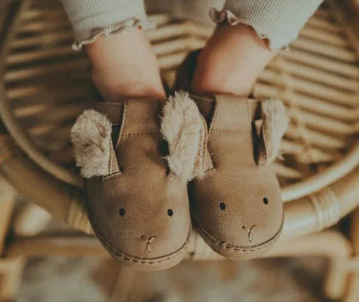 Donsje Amsterdam Low Shoes Girls Xan Exclusive Hazelnut Leather