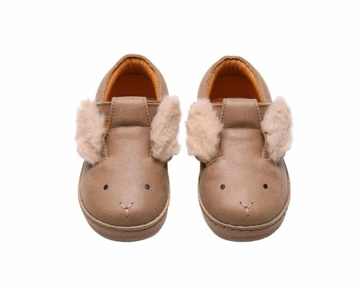Donsje Amsterdam Low Shoes Girls Xan Exclusive Hazelnut Leather