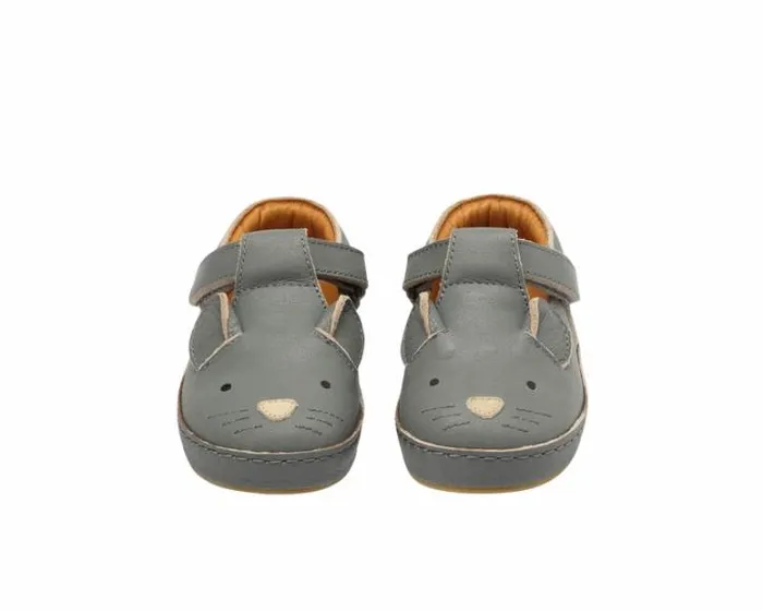 Donsje Amsterdam Low Shoes Girls Xan Special Grey Leather