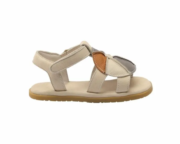Donsje Amsterdam Sandals Boys Mattia Cream Betting Leather