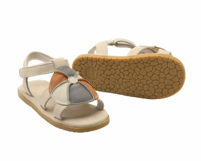 Donsje Amsterdam Sandals Boys Mattia Cream Betting Leather