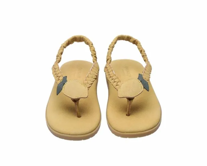 Donsje Amsterdam Sandals Girls Eva Canary Leather