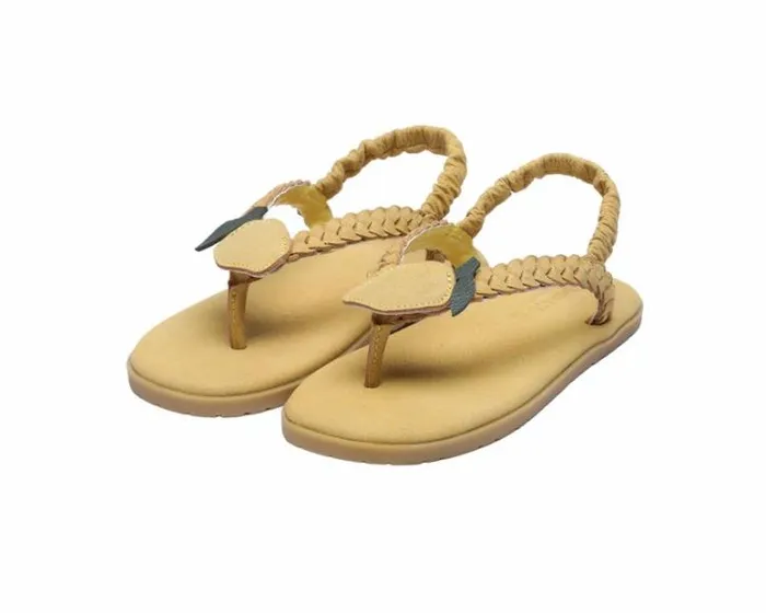 Donsje Amsterdam Sandals Girls Eva Canary Leather