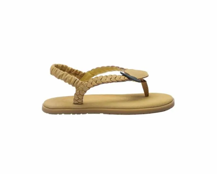 Donsje Amsterdam Sandals Girls Eva Canary Leather