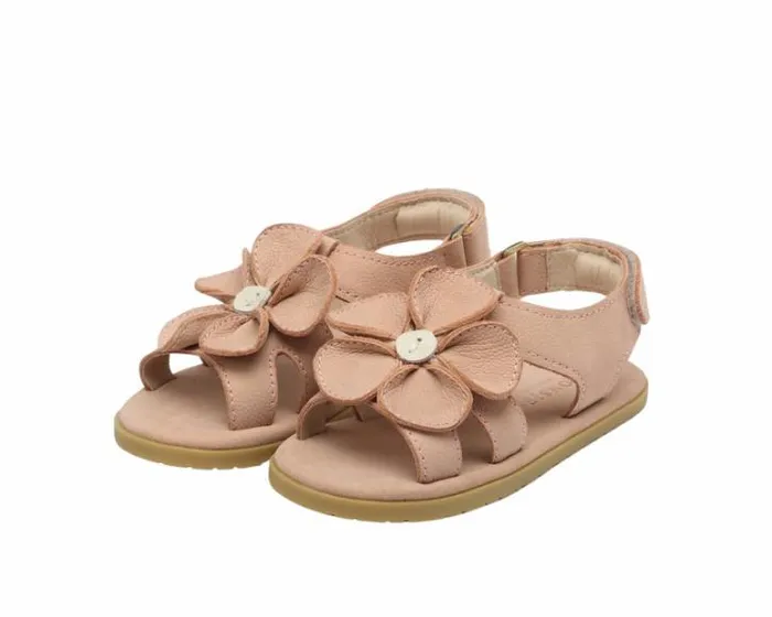 Donsje Amsterdam Sandals Girls Iles Fields Coral Betting Leather