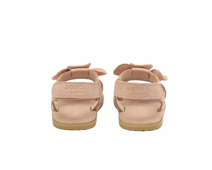 Donsje Amsterdam Sandals Girls Iles Fields Coral Betting Leather