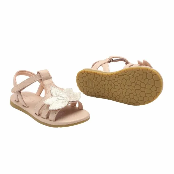 Donsje Amsterdam Sandals Girls Iles Fields Sandals Light Rose Leather