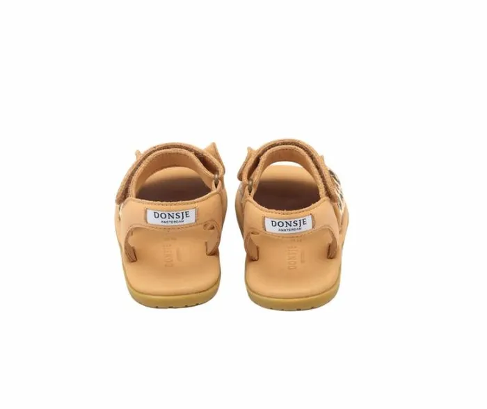 Donsje Amsterdam Sandals Girls Qara Sandals Leopard Spotted Cow Hair