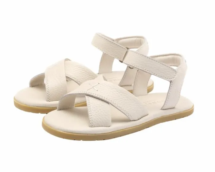Donsje Amsterdam Sandals Girls Qotis Sandals Off White Leather