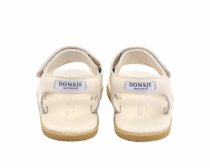 Donsje Amsterdam Sandals Girls Qotis Sandals Off White Leather
