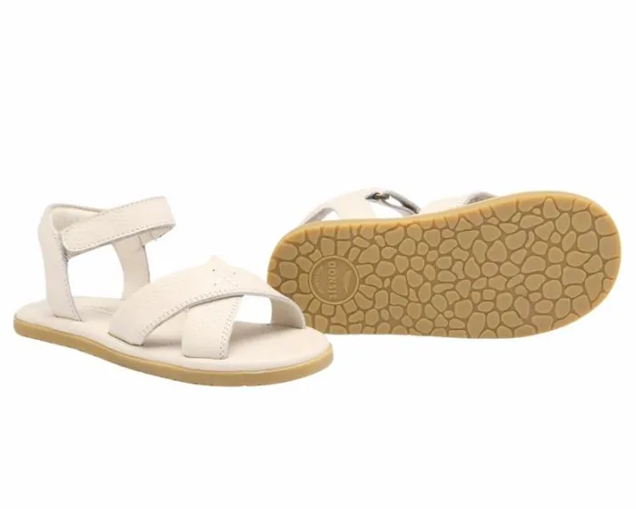 Donsje Amsterdam Sandals Girls Qotis Sandals Off White Leather