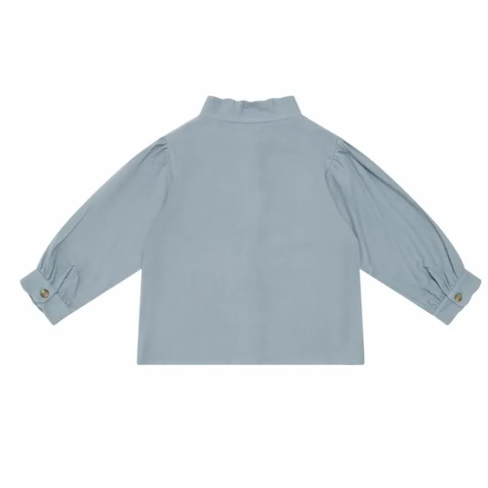 Donsje Amsterdam Shirts and Blouses Baby Flo Blouse Foggy Blue