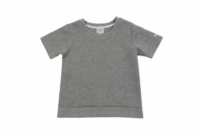 Donsje Amsterdam Shirts and Blouses Boys Buno TShirt Light Grey Melange