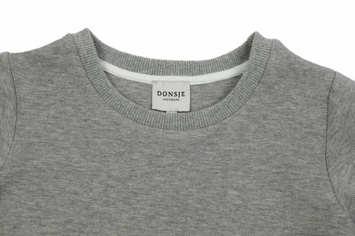 Donsje Amsterdam Shirts and Blouses Boys Buno TShirt Light Grey Melange