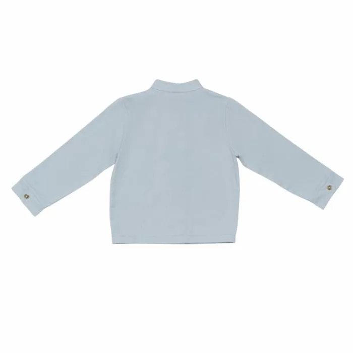 Donsje Amsterdam Shirts and Blouses Boys Vaap Shirt Ice Blue
