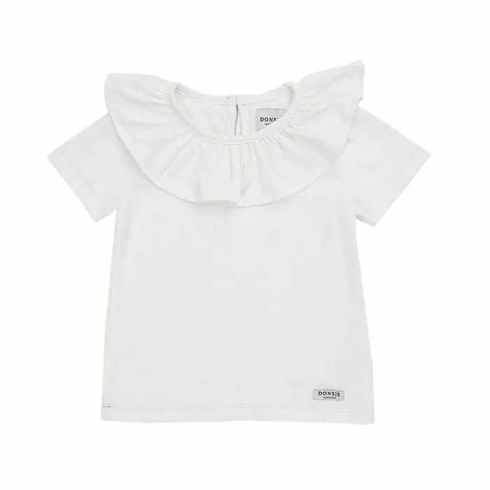 Donsje Amsterdam Shirts and Blouses Girls Adeline Shirt Off White