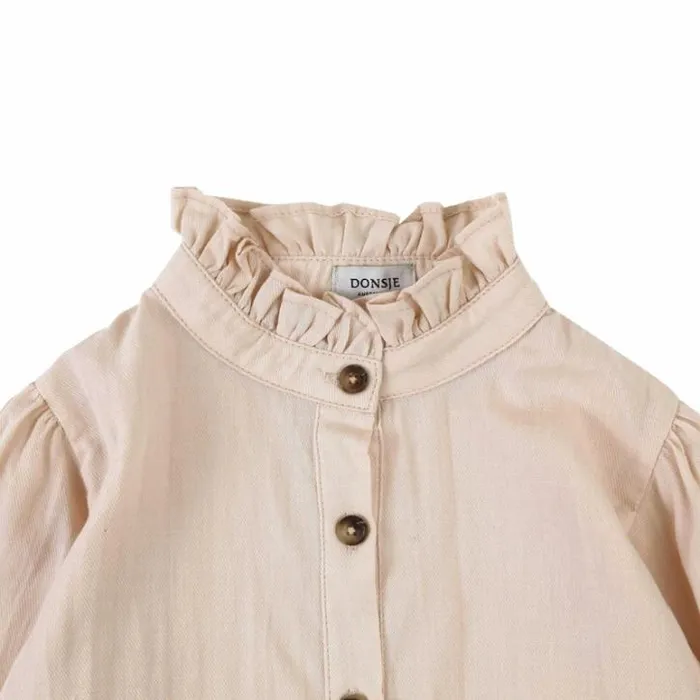Donsje Amsterdam Shirts and Blouses Girls Fini Blouse Cream
