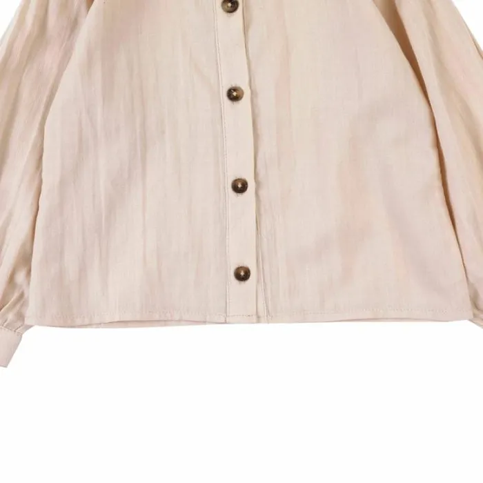 Donsje Amsterdam Shirts and Blouses Girls Fini Blouse Cream