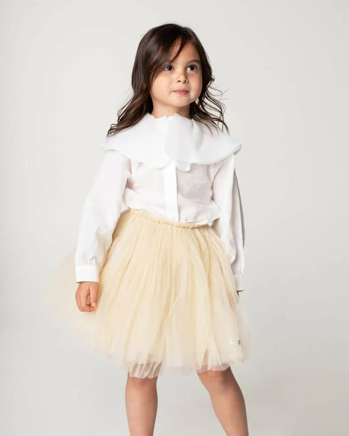 Donsje Amsterdam Shirts and Blouses Girls Haute Blouse Off White