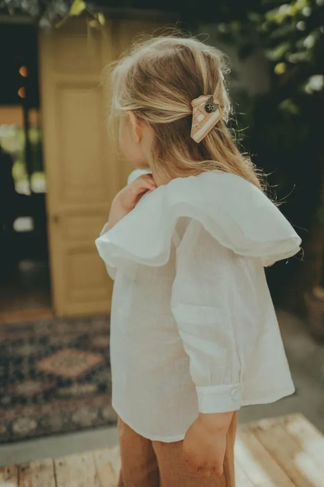 Donsje Amsterdam Shirts and Blouses Girls Haute Blouse Off White