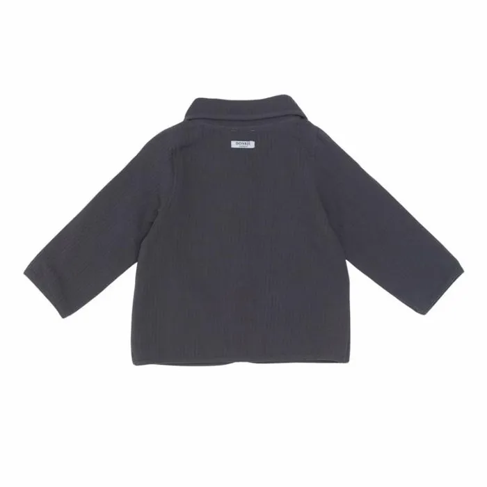 Donsje Amsterdam Shirts and Blouses Girls Henry Overshirt Cloudy Grey