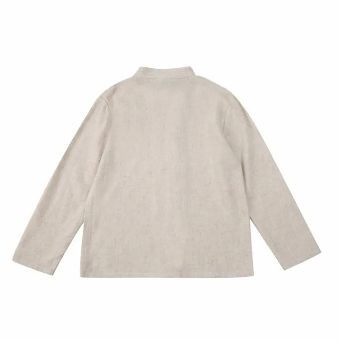 Donsje Amsterdam Shirts and Blouses Girls Jaims Shirt Warm White Melange