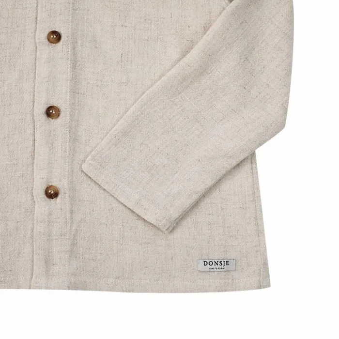 Donsje Amsterdam Shirts and Blouses Girls Jaims Shirt Warm White Melange